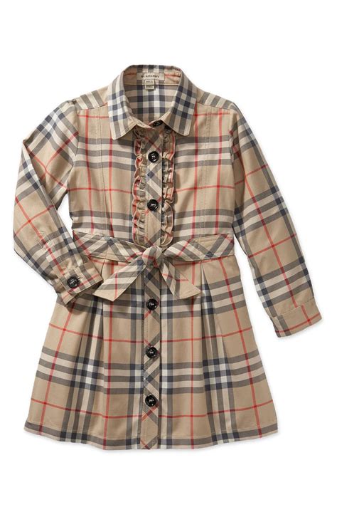 description burberry philippa check dress little girls & big girls|Burberry Limited.